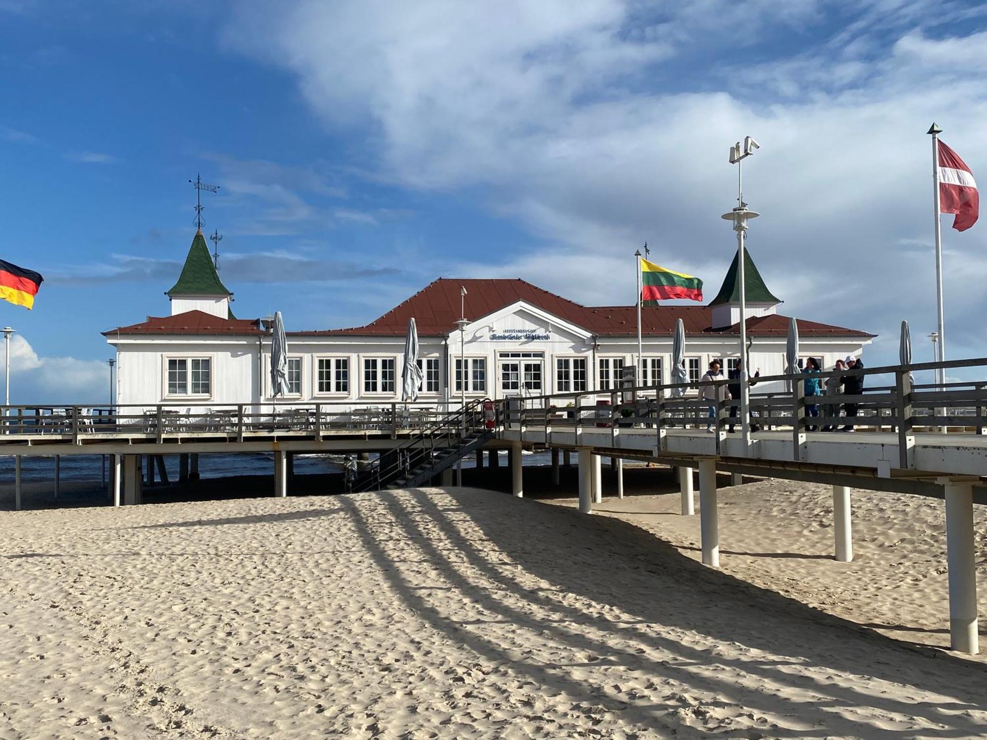 Haus Goodewind Appartement Heringsdorf  Buitenkant foto